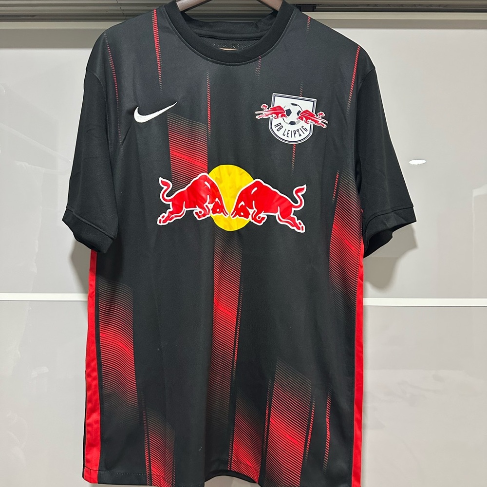 RB Leipzig Nike Black and Red Team Soccer Jersey